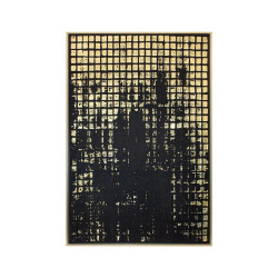 ΠΙΝΑΚΑΣ ΣΕ ΚΑΜΒΑ ΜΕ ΠΛΑΣΤΙΚΟ ΠΛΑΙΣΙΟ  FL247326 ΧΡΥΣΟ-ΜΑΥΡΟ 80x4x120εκ