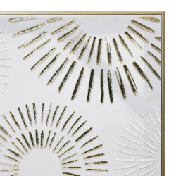 ΠΙΝΑΚΑΣ ΣΕ ΚΑΜΒΑ ΜΕ ΠΛΑΣΤΙΚΟ ΠΛΑΙΣΙΟ FL247443 ΧΡΥΣΟ-ΛΕΥΚΟ 60x3x60εκ ΠΙΝΑΚΑΣ ΣΕ ΚΑΜΒΑ ΜΕ ΠΛΑΣΤΙΚΟ ΠΛΑΙΣΙΟ FL247443 ΧΡΥΣΟ-ΛΕΥΚΟ 60x3x60εκ