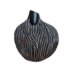 POLYRESIN ΒΑΖΟ  2206 ΜΠΡΟΝΖΕ ΧΡΩΜΑ 27x11,5x31,5εκ