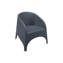 ΠΟΛΥΘΡΟΝΑ ΓΚΡΙ ARUBA 80*75*74*44 ΠΟΛΥΘΡΟΝΑ ΓΚΡΙ ARUBA 80*75*74*44