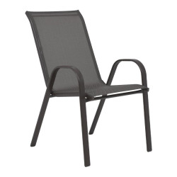 ΠΟΛΥΘΡΟΝΑ ΚΗΠΟΥ  5001 ΚΑΦΕ-ΜΑΥΡΟ ΧΡΩΜΑ TEXTILENE ΚΑΦΕ ΣΚΕΛΕΤΟΣ 55x72x92εκ txt