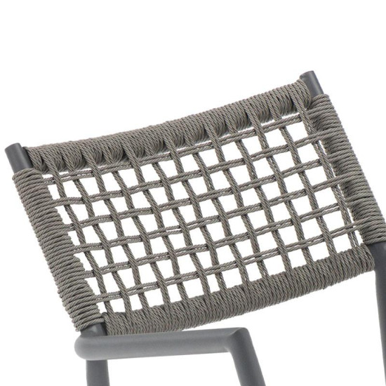 ΠΟΛΥΘΡΟΝΑ ΚΗΠΟΥ  Chiara ΓΚΡΙ ΧΡΩΜΑ 56x58x86εκ