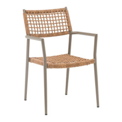 ΠΟΛΥΘΡΟΝΑ ΚΗΠΟΥ  Chiara ΚΑΦΕ ΧΡΩΜΑ 56x58x86εκ