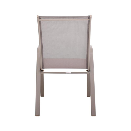 ΠΟΛΥΘΡΟΝΑ ΚΗΠΟΥ  FL5001 ΧΡΩΜΑ ΜΠΕΖ ΜΕ ΓΚΡΙ TEXTILENE 72x55x92εκ