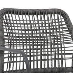 ΠΟΛΥΘΡΟΝΑ ΚΗΠΟΥ "Leana" ΓΚΡΙ ΧΡΩΜΑ 56x59x80εκ ΠΟΛΥΘΡΟΝΑ ΚΗΠΟΥ "Leana" ΓΚΡΙ ΧΡΩΜΑ 56x59x80εκ