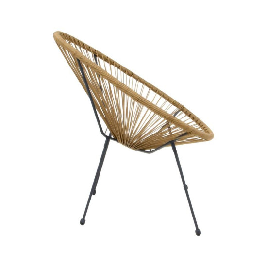 ΠΟΛΥΘΡΟΝΑ ΚΗΠΟΥ  MORENA ΚΑΦΕ ΧΡΩΜΑ 70x74x85εκ m.r.n