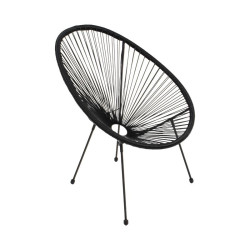 ΠΟΛΥΘΡΟΝΑ ΚΗΠΟΥ  MORENA ΜΑΥΡΟ ΧΡΩΜΑ 70x74x85εκ m.r.n