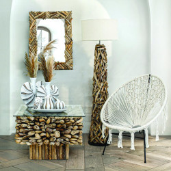 ΠΟΛΥΘΡΟΝΑ ΚΗΠΟΥ MACRAME Havvana ΜΠΕΖ ΧΡΩΜΑ 72x92x86εκ ΠΟΛΥΘΡΟΝΑ ΚΗΠΟΥ MACRAME Havvana ΜΠΕΖ ΧΡΩΜΑ 72x92x86εκ