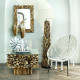 ΠΟΛΥΘΡΟΝΑ ΚΗΠΟΥ MACRAME  Havvana ΜΠΕΖ ΧΡΩΜΑ 72x92x86εκ