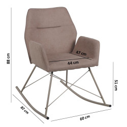 ΠΟΛΥΘΡΟΝΑ ΚΟΥΝΙΣΤΗ Υ-001 ΜΠΕΖ 60x82x88εκ ΠΟΛΥΘΡΟΝΑ ΚΟΥΝΙΣΤΗ Υ-001 ΜΠΕΖ 60x82x88εκ