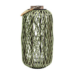 ΨΑΘΙΝΟ ΦΑΝΑΡΙ  FL8301 ΠΡΑΣΙΝΟ ΧΡΩΜΑ 27x54εκ