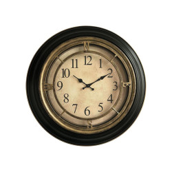 ΡΟΛΟΙ ΤΟΙΧΟΥ ΣΤΡΟΓΓΥΛΟ FL483 ΜΑΥΡΟ-ΜΠΡΟΝΖΕ ΧΡΩΜΑ 60x60x5εκ ΡΟΛΟΙ ΤΟΙΧΟΥ ΣΤΡΟΓΓΥΛΟ FL483 ΜΑΥΡΟ-ΜΠΡΟΝΖΕ ΧΡΩΜΑ 60x60x5εκ