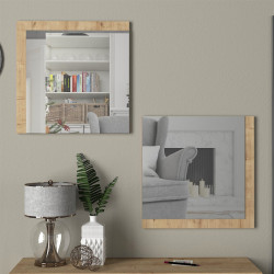 ΣΕΤ 2 ΚΑΘΡΕΦΤΕΣ ΤΟΙΧΟΥ  Charles SONOMA 60*60εκ ΣΕΤ 2 ΚΑΘΡΕΦΤΕΣ ΤΟΙΧΟΥ  Charles SONOMA 60*60εκ