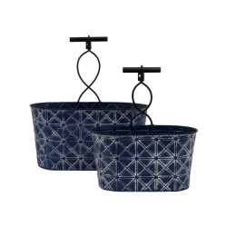 ΣΕΤ 2 ΜΕΤΑΛΛΙΚΑ ΔΙΑΚΟΣΜΗΤΙΚΑ ΚΑΣΠΩ ΜΠΛΕ ΧΡΩΜΑ 34x19,5x36,5εκ sls ΣΕΤ 2 ΜΕΤΑΛΛΙΚΑ ΔΙΑΚΟΣΜΗΤΙΚΑ ΚΑΣΠΩ ΜΠΛΕ ΧΡΩΜΑ 34x19,5x36,5εκ sls