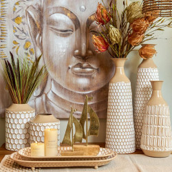 ΣΕΤ 2 ΜΕΤΑΛΛΙΚΟΙ ΔΙΣΚΟΙ FL1128 ΜΠΕΖ-ΛΕΥΚΟ ΧΡΩΜΑ 60x27x6εκ ΣΕΤ 2 ΜΕΤΑΛΛΙΚΟΙ ΔΙΣΚΟΙ FL1128 ΜΠΕΖ-ΛΕΥΚΟ ΧΡΩΜΑ 60x27x6εκ