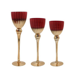 ΣΕΤ 3 ΓΥΑΛΙΝΑ ΚΗΡΟΠΗΓΙΑ FL6699 ΚΟΚΚΙΝΟ ΧΡΩΜΑ 30-35-40εκ ΣΕΤ 3 ΓΥΑΛΙΝΑ ΚΗΡΟΠΗΓΙΑ FL6699 ΚΟΚΚΙΝΟ ΧΡΩΜΑ 30-35-40εκ