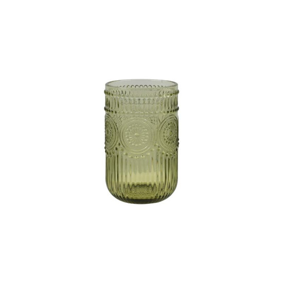 ΣΕΤ 6 ΤΕΜ ΠΟΤΗΡΙΑ  FL07 ΠΡΑΣΙΝΟ ΧΡΩΜΑ 8x13εκ