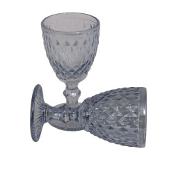 ΣΕT ΓΥΑΛΙΝΟ ΠΟΤΗΡΙ ΝΕΡΟΥ 6 ΤΜΧ ΜΕ ΠΟΔΙ Rhombus LUSTER IRIS ΣΕT ΓΥΑΛΙΝΟ ΠΟΤΗΡΙ ΝΕΡΟΥ 6 ΤΜΧ ΜΕ ΠΟΔΙ Rhombus LUSTER IRIS