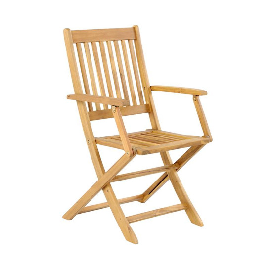 ΣΕΤ BISTRO 3 ΤΕΜ ΞΥΛΟ ΑΚΑΚΙΑΣ  FL921 ΚΑΡΥΔΙ ΣΚΕΛΕΤΟΣ 60x60x75εκ