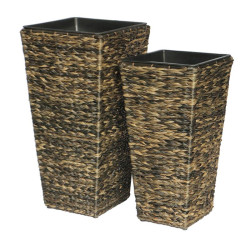 ΣΕΤ ΚΑΣΠΩ 2 ΤΕΜΑΧΙΑ POLY RATTAN FL21820 ΜΠΕΖ-ΚΑΦΕ ΧΡΩΜΑ 36x70εκ & 30x60εκ ΣΕΤ ΚΑΣΠΩ 2 ΤΕΜΑΧΙΑ POLY RATTAN FL21820 ΜΠΕΖ-ΚΑΦΕ ΧΡΩΜΑ 36x70εκ & 30x60εκ