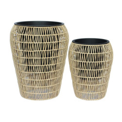 ΣΕΤ ΚΑΣΠΩ 2 ΤΕΜΑΧΙΑ POLY RATTAN FL21897 ΦΥΣΙΚΟ ΧΡΩΜΑ 39x50εκ & 30x39εκ. ΣΕΤ ΚΑΣΠΩ 2 ΤΕΜΑΧΙΑ POLY RATTAN FL21897 ΦΥΣΙΚΟ ΧΡΩΜΑ 39x50εκ & 30x39εκ.