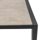 ΣΕΤ ΚΗΠΟΥ 4 ΤΕΜΑΧΙΩΝ  Alabama ΓΚΡΙ ΧΡΩΜΑ 140x86x74εκ