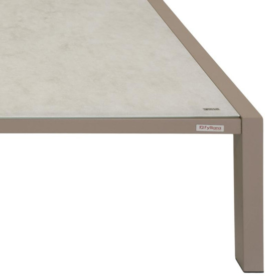 ΣΕΤ ΚΗΠΟΥ 4 ΤΕΜΑΧΙΩΝ  Alabama ΜΠΕΖ ΧΡΩΜΑ 140x86x74εκ