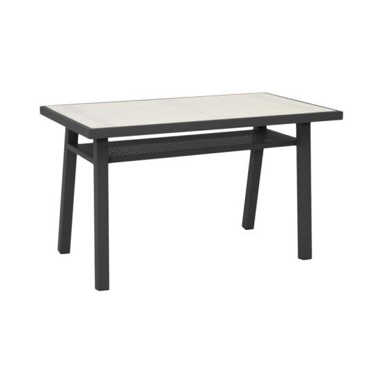 ΣΕΤ ΚΗΠΟΥ 4 ΤΕΜΑΧΙΩΝ  Iowa ΓΚΡΙ ΧΡΩΜΑ 220x165x75εκ