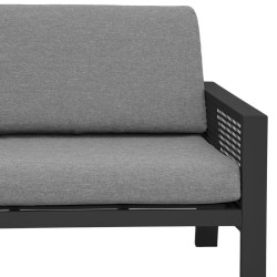 ΣΕΤ ΚΗΠΟΥ 4 ΤΕΜΑΧΙΩΝ Iowa ΓΚΡΙ ΧΡΩΜΑ 220x165x75εκ ΣΕΤ ΚΗΠΟΥ 4 ΤΕΜΑΧΙΩΝ Iowa ΓΚΡΙ ΧΡΩΜΑ 220x165x75εκ