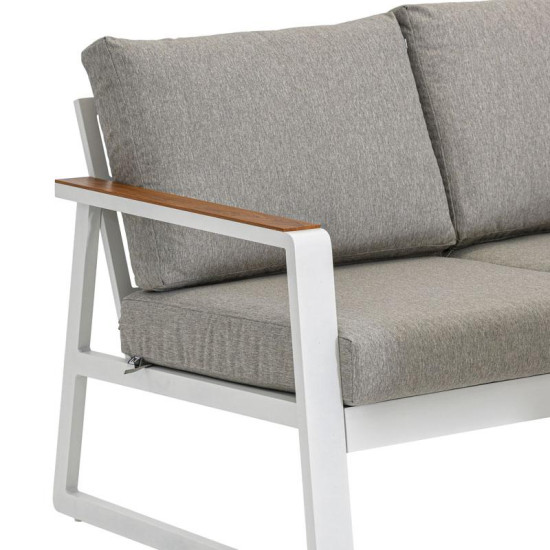 ΣΕΤ ΣΑΛΟΝΙ ΕΞΟΧΗΣ 5 ΤΕΜΑΧΙΩΝ  "Maya" ΛΕΥΚΟ ΧΡΩΜΑ