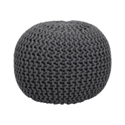 ΣΚΑΜΠΩ-ΠΟΥΦ ΣΤΡΟΓΓΥΛΟ Dori ΣΚΟΥΡΟ ΓΚΡΙ ΧΡΩΜΑ 45x45x35 ΣΚΑΜΠΩ-ΠΟΥΦ ΣΤΡΟΓΓΥΛΟ Dori ΣΚΟΥΡΟ ΓΚΡΙ ΧΡΩΜΑ 45x45x35