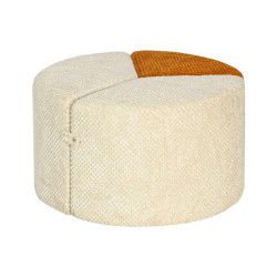 ΣΚΑΜΠΟ PUZZLE  FL2511 ΑΝΟΙΧΤΟ ΜΠΕΖ-ΠΟΡΤΟΚΑΛΙ ΧΡΩΜΑ 68x68x39εκ