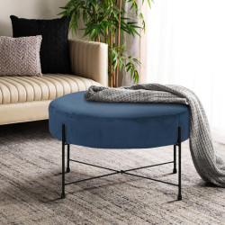 ΣΚΑΜΠΟ ΣΤΡΟΓΓΥΛΟ 102 ΠΕΤΡΟΛ ΒΕΛΟΥΔΟ ΜΕ ΜΕΤΑΛΛΙΚΑ ΠΟΔΙΑ 60x60x40εκ ΣΚΑΜΠΟ ΣΤΡΟΓΓΥΛΟ 102 ΠΕΤΡΟΛ ΒΕΛΟΥΔΟ ΜΕ ΜΕΤΑΛΛΙΚΑ ΠΟΔΙΑ 60x60x40εκ