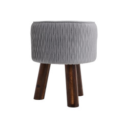 ΔΙΑΚΟΣΜΗΤΙΚΟ ΥΦΑΣΜΑΤΙΝΟ ΣΚΑΜΠΟ SV1/3RA ΓΚΡΙ 28x28x34εκ ΔΙΑΚΟΣΜΗΤΙΚΟ ΥΦΑΣΜΑΤΙΝΟ ΣΚΑΜΠΟ SV1/3RA ΓΚΡΙ 28x28x34εκ