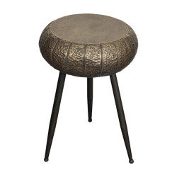 ΣΤΡΟΓΓΥΛΟ ΜΕΤΑΛΛΙΚΟ ΣΚΑΜΠΟ FL032 ΜΠΡΟΝΖΕ 33x52εκ ΣΤΡΟΓΓΥΛΟ ΜΕΤΑΛΛΙΚΟ ΣΚΑΜΠΟ FL032 ΜΠΡΟΝΖΕ 33x52εκ