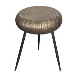 ΣΤΡΟΓΓΥΛΟ ΜΕΤΑΛΛΙΚΟ ΣΚΑΜΠΟ FL032 ΜΠΡΟΝΖΕ 47x62εκ ΣΤΡΟΓΓΥΛΟ ΜΕΤΑΛΛΙΚΟ ΣΚΑΜΠΟ FL032 ΜΠΡΟΝΖΕ 47x62εκ