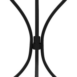 ΣΤΡΟΓΓΥΛΟ ΜΕΤΑΛΛΙΚΟ ΤΡΑΠΕΖΙ ΕΞΟΧΗΣ  003 ΓΚΡΙ ΧΡΩΜΑ 60x73εκ