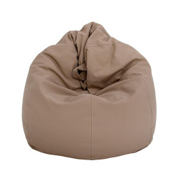 ΣΤΡΟΓΓΥΛΟ ΠΟΥΦ-ΣΚΑΜΠΟ Lazy ΚΑΦΕ ΧΡΩΜΑ 110x90εκ ΣΤΡΟΓΓΥΛΟ ΠΟΥΦ-ΣΚΑΜΠΟ Lazy ΚΑΦΕ ΧΡΩΜΑ 110x90εκ