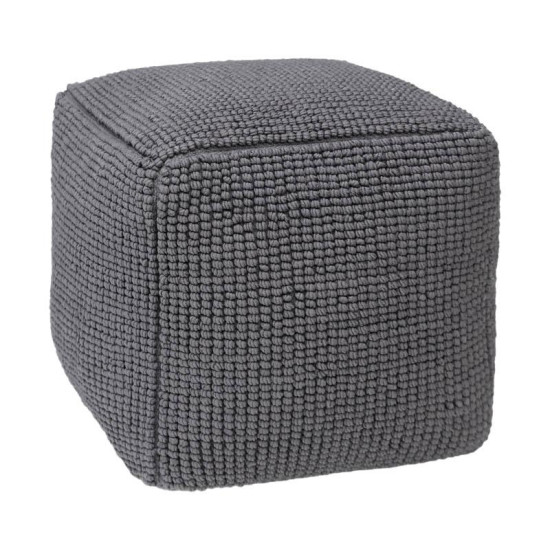 ΤΕΤΡΑΓΩΝΟ ΠΟΥΦ  FL822 ΓΚΡΙ ΧΡΩΜΑ 45x45x45εκ