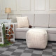ΤΕΤΡΑΓΩΝΟ ΠΟΥΦ  FL822 IVORY ΧΡΩΜΑ 45x45x45εκ