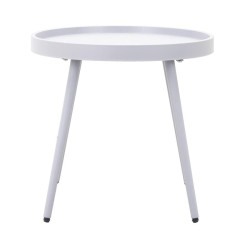 ΤΡΑΠΕΖΑΚΙ ΚΗΠΟΥ  "Solin" ΑΠΟ ΠΟΛΥΠΡΟΠΥΛΕΝΙΟ (PP) ΛΕΥΚΟ ΧΡΩΜΑ 49x49x46εκ