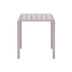 ΤΡΑΠΕΖΑΚΙ ΚΗΠΟΥ  "Zenya" ΑΠΟ ΠΟΛΥΠΡΟΠΥΛΕΝΙΟ (PP) CAPPUCCINO ΧΡΩΜΑ 46x46x48εκ