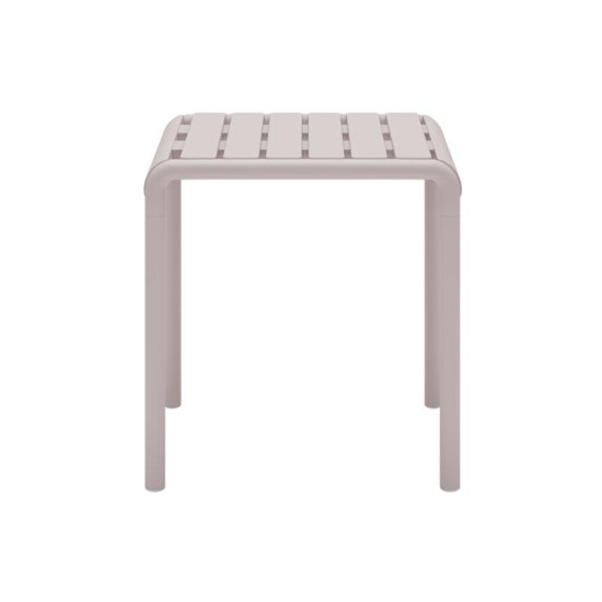 ΤΡΑΠΕΖΑΚΙ ΚΗΠΟΥ  "Zenya" ΑΠΟ ΠΟΛΥΠΡΟΠΥΛΕΝΙΟ (PP) CAPPUCCINO ΧΡΩΜΑ 46x46x48εκ