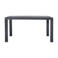 ΤΡΑΠΕΖΙ ΕΞΟΧΗΣ  Baltic ΑΝΘΡΑΚΙ ΧΡΩΜΑ 120x70x75εκ