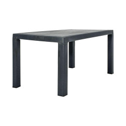 ΤΡΑΠΕΖΙ ΕΞΟΧΗΣ  Baltic ΑΝΘΡΑΚΙ ΧΡΩΜΑ 140x80x75εκ