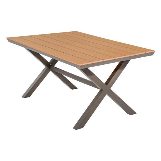 ΤΡΑΠΕΖΙ ΚΗΠΟΥ ΑΛΟΥΜΙΝΙΟΥ FL6510 ΜΕ ΕΠΙΦΑΝΕΙΑ POLYWOOD ΧΡΩΜΑ CAPPUCCINO 180x100x75εκ ΤΡΑΠΕΖΙ ΚΗΠΟΥ ΑΛΟΥΜΙΝΙΟΥ FL6510 ΜΕ ΕΠΙΦΑΝΕΙΑ POLYWOOD ΧΡΩΜΑ CAPPUCCINO 180x100x75εκ