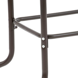 ΤΡΑΠΕΖΙ ΚΗΠΟΥ  028 ΚΑΦΕ ΧΡΩΜΑ 120x70x70εκ grd