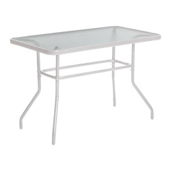 ΤΡΑΠΕΖΙ ΚΗΠΟΥ  028 ΛΕΥΚΟ ΧΡΩΜΑ 120x70x70εκ grd