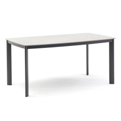 ΤΡΑΠΕΖΙ ΚΗΠΟΥ  "Asanio" ΓΚΡΙ ΧΡΩΜΑ 160x90x75εκ