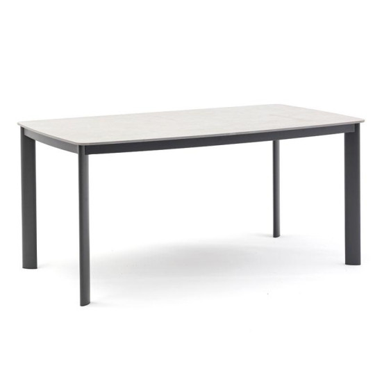 ΤΡΑΠΕΖΙ ΚΗΠΟΥ  "Asanio" ΓΚΡΙ ΧΡΩΜΑ 160x90x75εκ